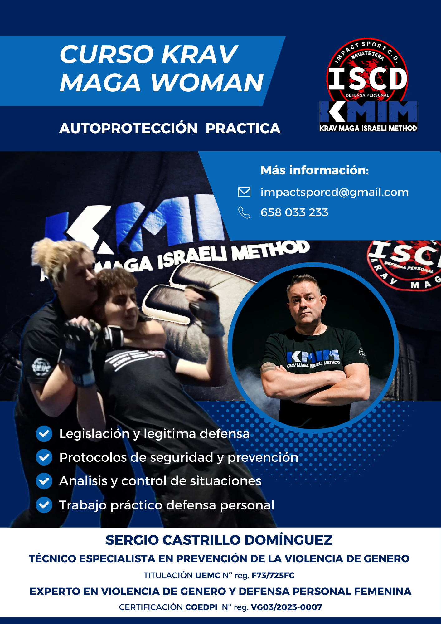 CURSO KRAV MAGA WOMAN